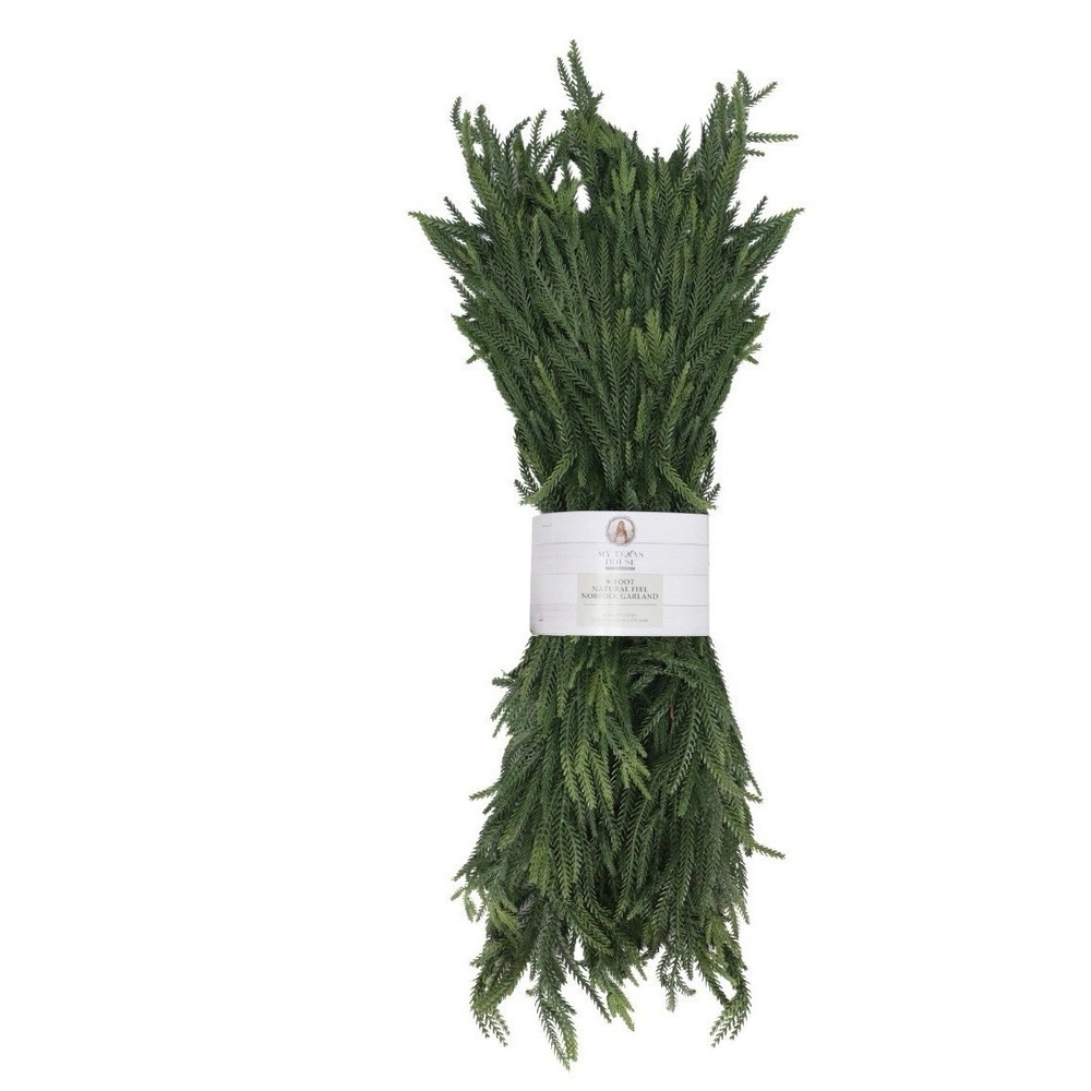 My‎ Texas House 9ft Natural Feel Norfolk Artificial Christmas Garland